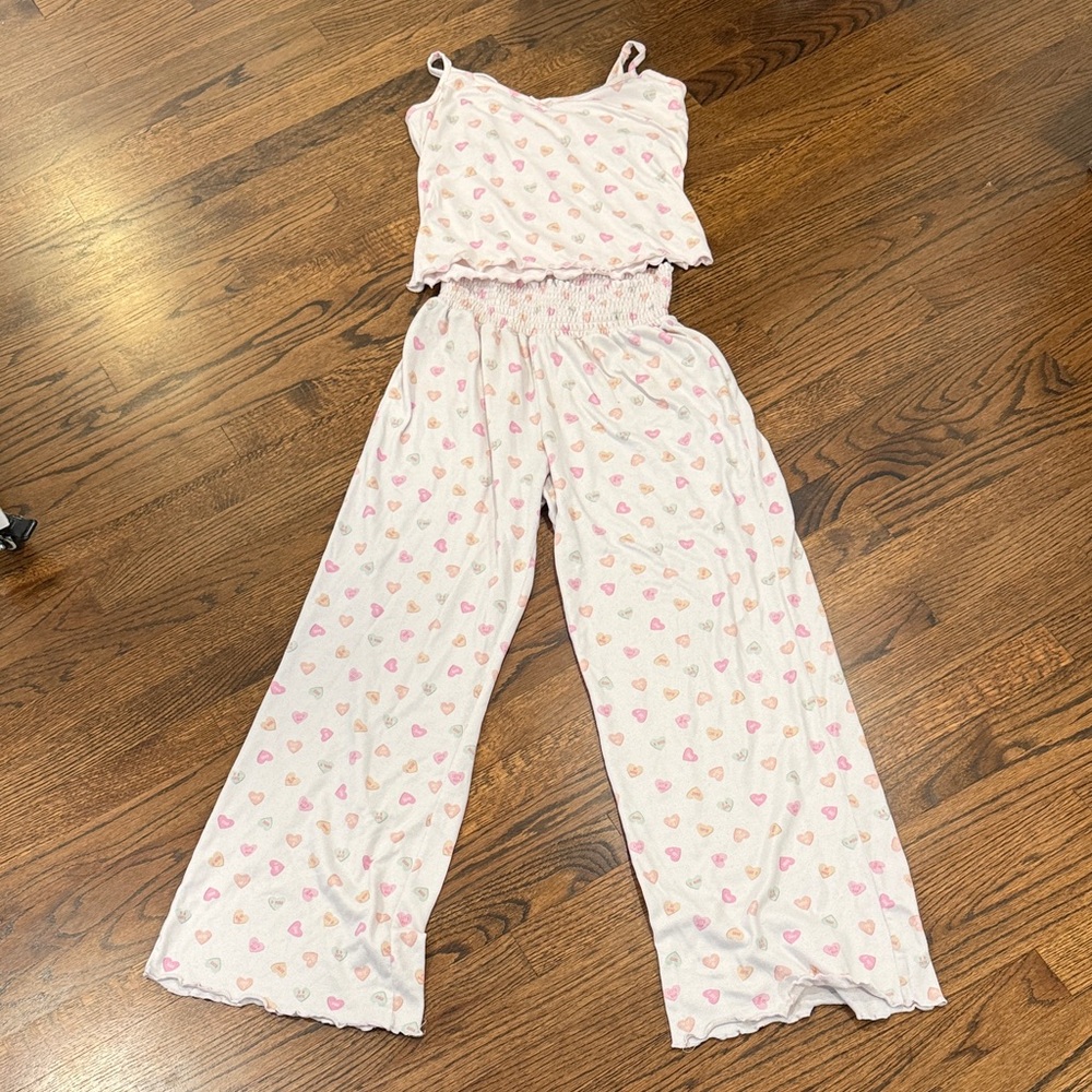 Z Supply Pink Valentine Pajama Set